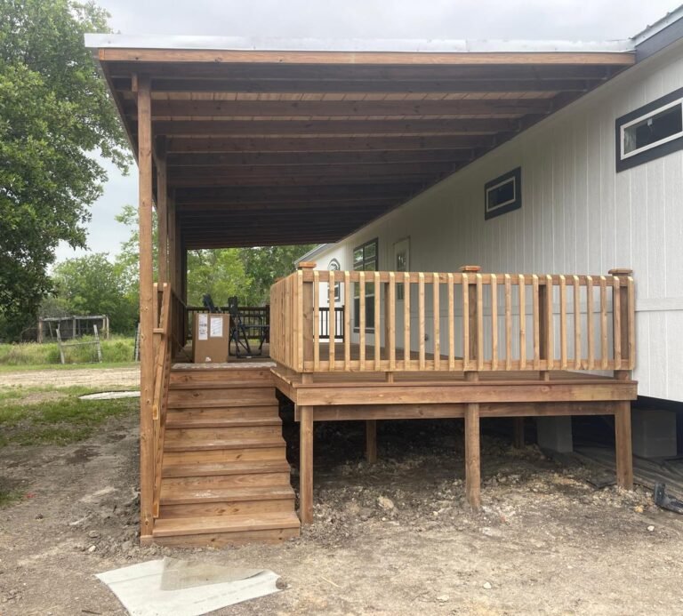 Wraparound deck