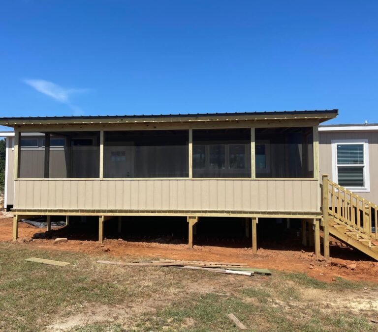 Custom outdoor deck