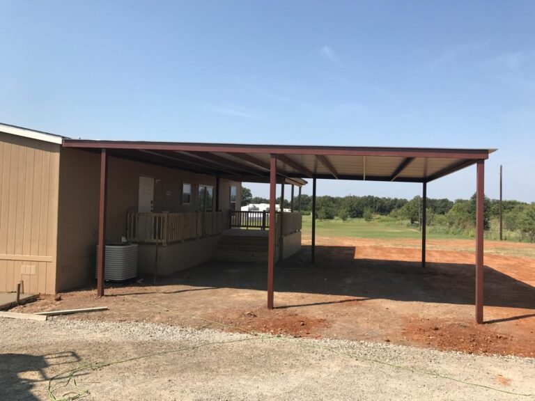Open-sided patio cover
